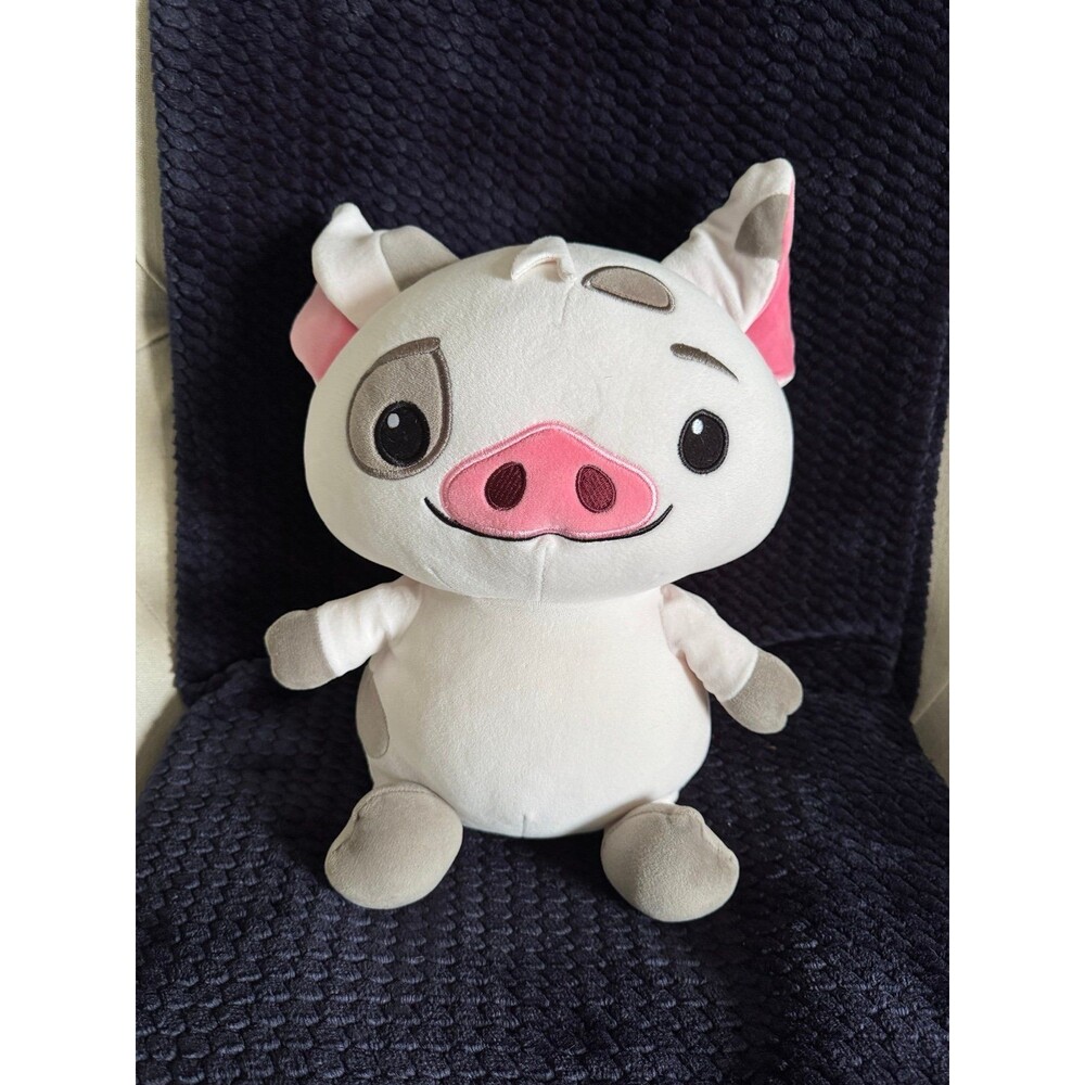 Just Play Disney Moana Pua 14-Inch Weighted Plush, featuring a comforting tw